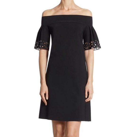 NWOT Chiara Boni La Petite Robe off Shoulder Designer Dress